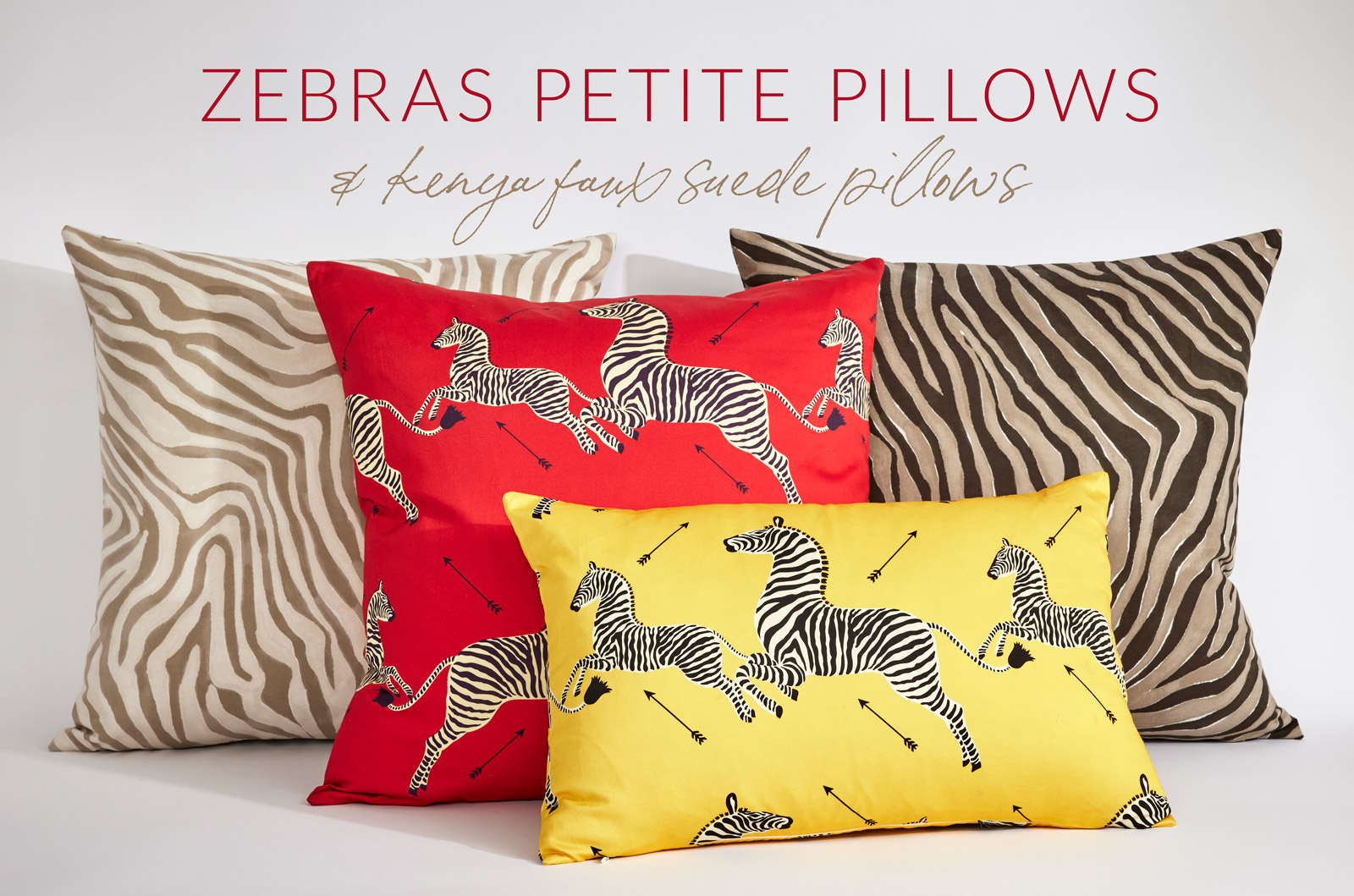 Zebras Pillows